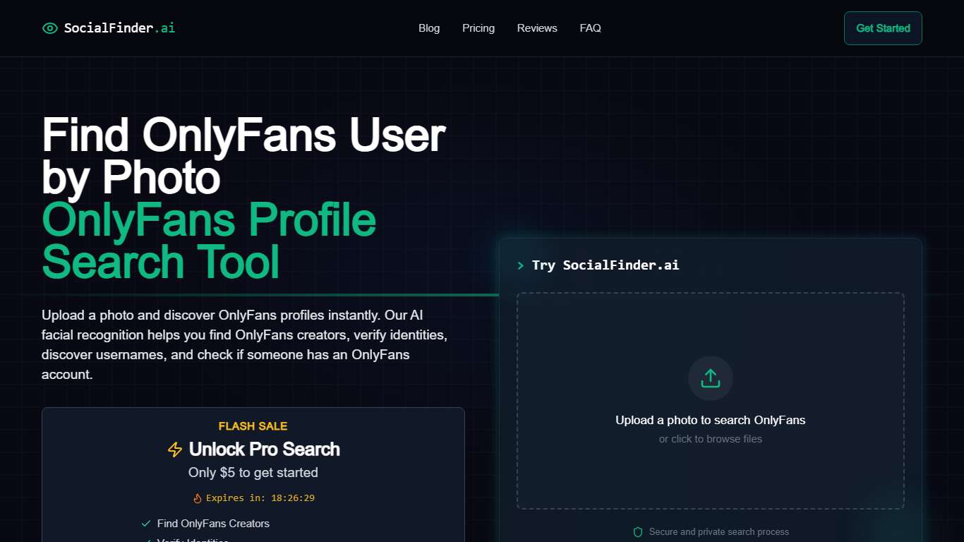 Find OnlyFans User by Photo - AI OnlyFans Search Tool (Instant Results)