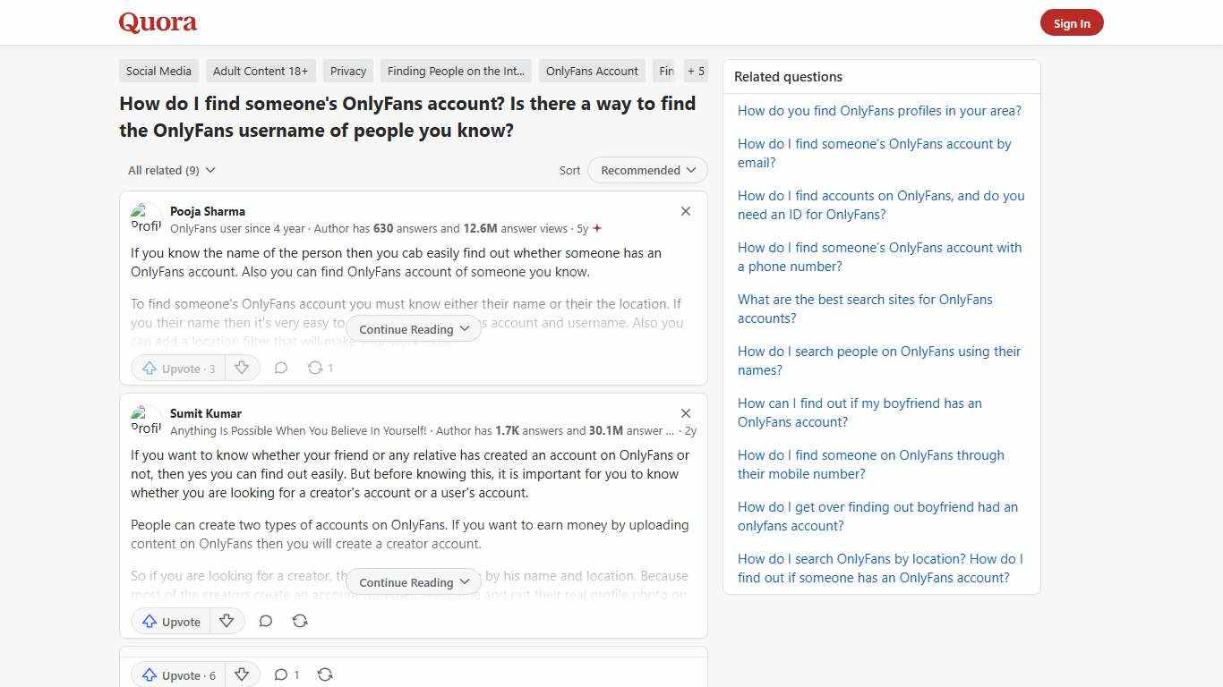 How to find someone's OnlyFans account? Is there a way to find the OnlyFans username of people you know - Quora